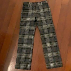 Janie and jack plaid pants